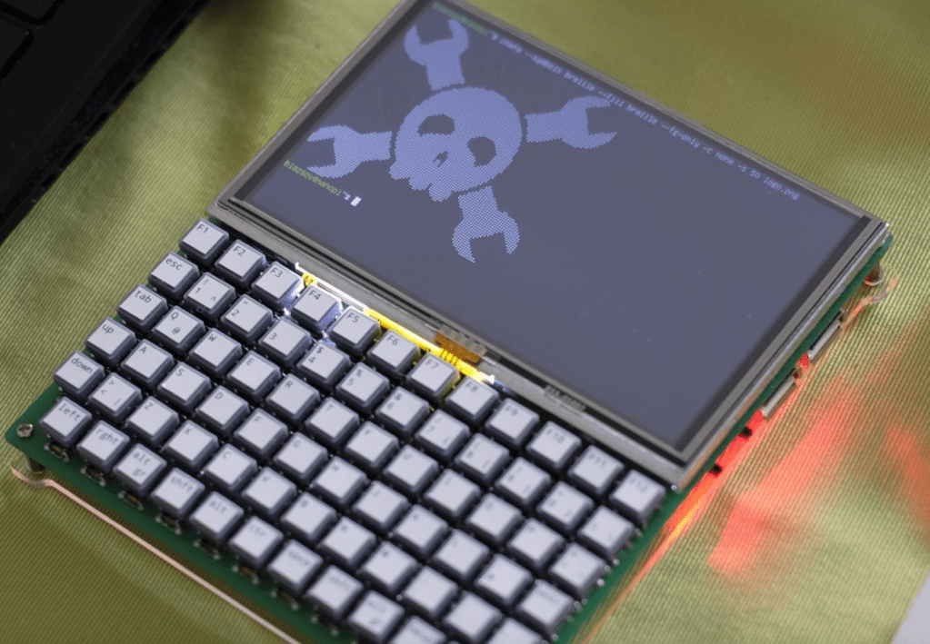 Handheld Linux Terminal from&nbsp;HackADay.io