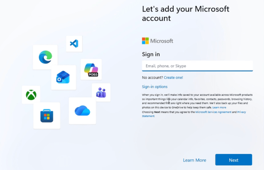 Win11: No More Local&nbsp;Accounts